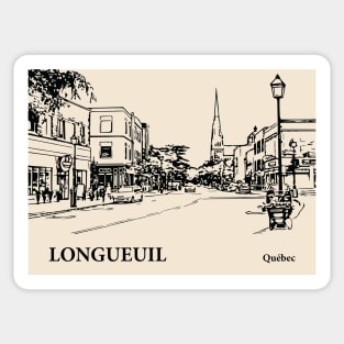 Longueuil - Québec Sticker